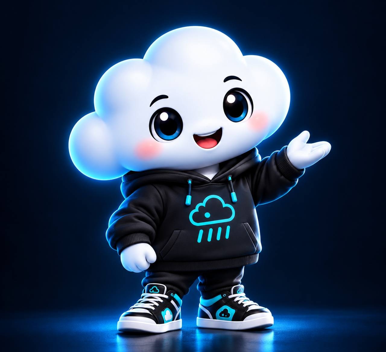 Rainy, die Wolkenfigur von MarketRain